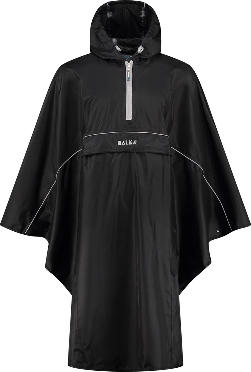 Ralka Poncho - Zwart - Volwassenen 3 Ralka Poncho - Zwart - Volwassenen