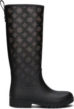 Guess Reisa Regenlaarzen - Rubber Laarzen - Dames - Bruin - Maat 38