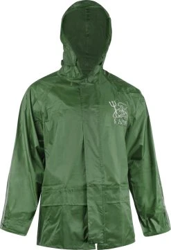 C-Line Regenpak Met Capuchon - Groen - Reflecterend - Nieuw Model - Volwassen Maat XXL -Regenjas En Paraplu 821x1200 1