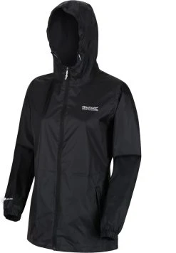 Regatta Pack-It II Regenjas - Maat 44 - Vrouwen - Zwart -Regenjas En Paraplu 832x1200
