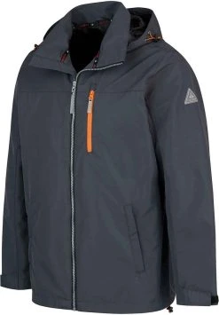 BJØRNSON Remco Regenjas / Zomerjas Zomer Heren - Waterdicht - Maat 3XL - Antra -Regenjas En Paraplu 835x1200