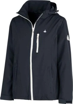 BJØRNSON Iduna Regenjas - Zomerjas - Dames - Waterdicht - Maat 52 - Donkerblauw 12 BJØRNSON Iduna Regenjas - Zomerjas - Dames - Waterdicht - Maat 52 - Donkerblauw -Regenjas En Paraplu 837x1200