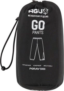 AGU GO Regenbroek Essential Unisex - Zwart - L - Dames & Heren - Waterdicht & Ademend -Regenjas En Paraplu 841x1200 3