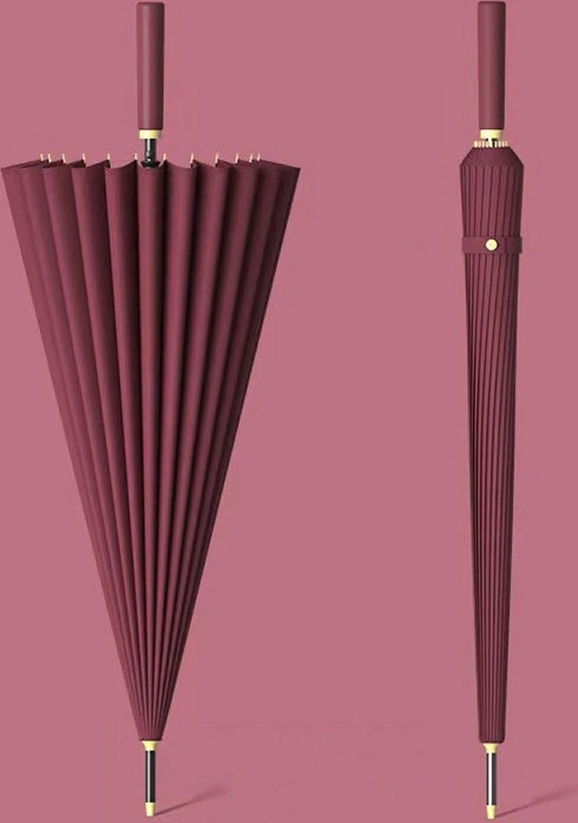 Merkloos Luxe Stormparaplu -Stormparaplu-24ribben-extra Sterk Paraplu-mooie Paraplu-windkracht 8 Paraplu 3 Merkloos Luxe Stormparaplu -Stormparaplu-24ribben-extra Sterk Paraplu-mooie Paraplu-windkracht 8 Paraplu