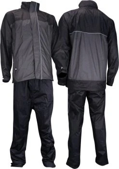 Ralka Regenpak - Intensive - Zwart/Antraciet - M