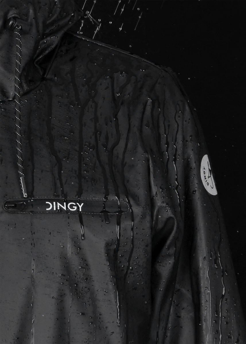 Dingy Weather - Regenjas Dames - Maat 40 - Zwart 9 Dingy Weather - Regenjas Dames - Maat 40 - Zwart - Afbeelding 7