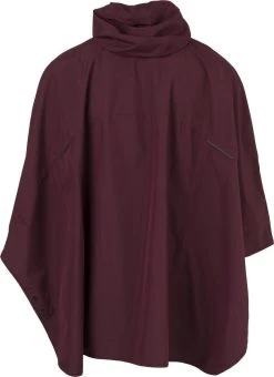 AGU Grant Regenponcho Essential Unisex - Bordeaux - One Size - Dames & Heren - Waterdicht & Ademend -Regenjas En Paraplu 873x1200