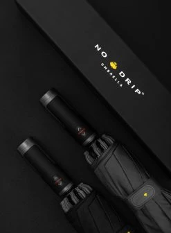 No Drip Umbrella® Stormparaplu - Opvouwbaar - Automatisch - Windproof Tot 100km/u - 108 Cm - Zwart -Regenjas En Paraplu 882x1200 3