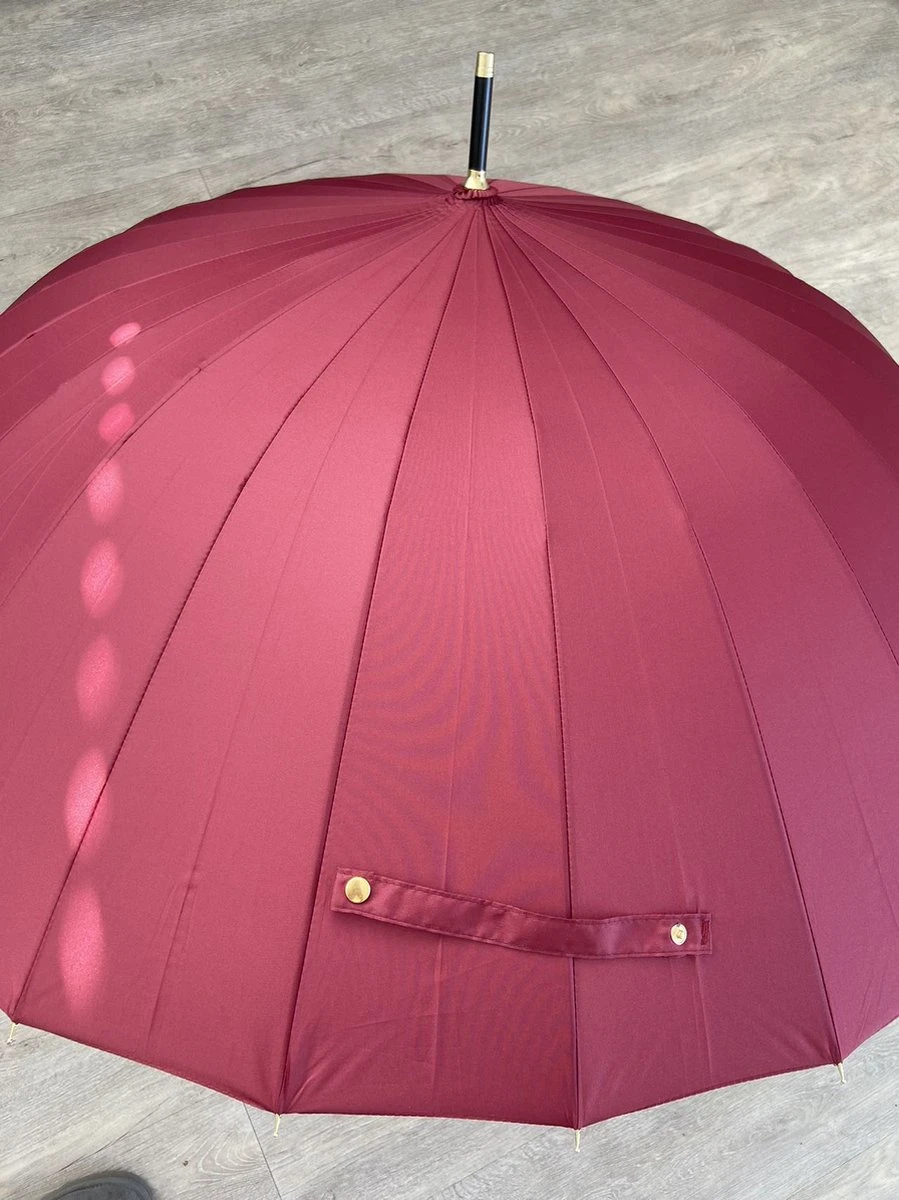 Merkloos Luxe Stormparaplu -Stormparaplu-24ribben-extra Sterk Paraplu-mooie Paraplu-windkracht 8 Paraplu 12 Merkloos Luxe Stormparaplu -Stormparaplu-24ribben-extra Sterk Paraplu-mooie Paraplu-windkracht 8 Paraplu - Afbeelding 10