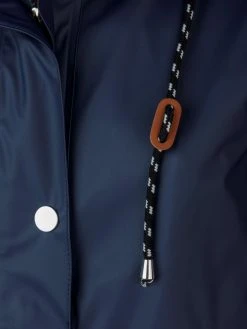 BJØRNSON Släppa PU Parka Jas / Regenjas Dames - Waterdicht - Maat 50 - Blauw -Regenjas En Paraplu 900x1200 74