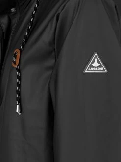 BJØRNSON Släppa PU Parka Jas / Regenjas Dames - Waterdicht - Maat 46 - Zwart -Regenjas En Paraplu 900x1200 86