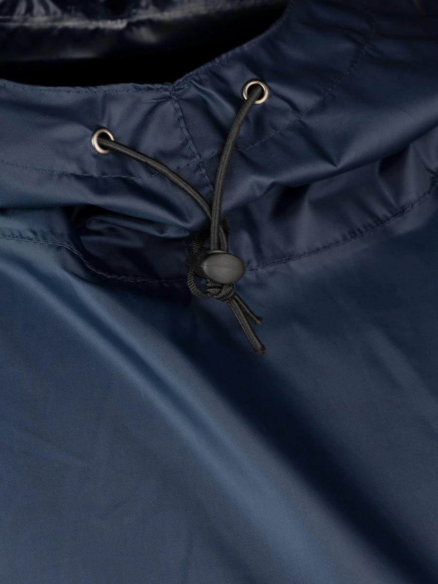 BJØRNSON Haps Regenponcho Fiets Dames & Heren - Fietsponcho - Donkerblauw 13 BJØRNSON Haps Regenponcho Fiets Dames & Heren - Fietsponcho - Donkerblauw - Afbeelding 12