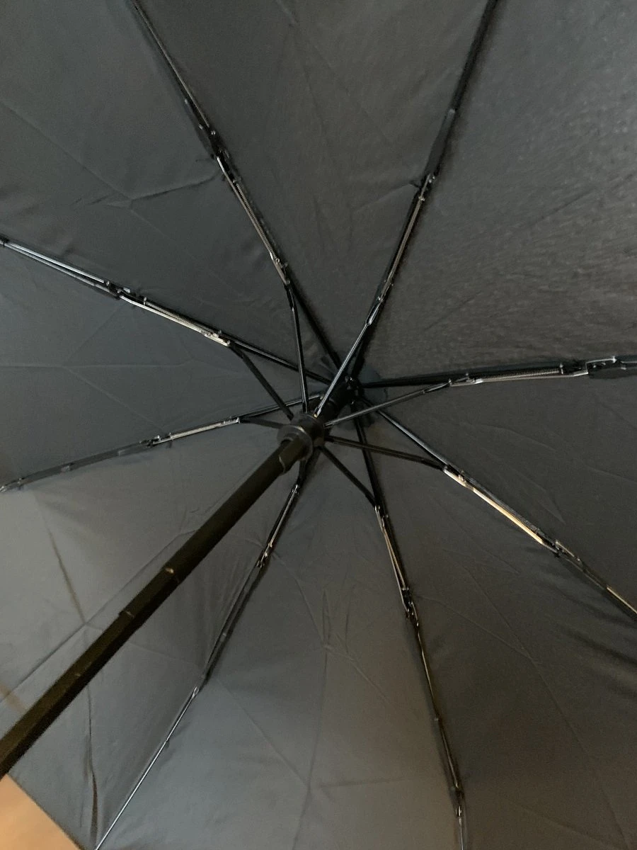 HUISSON Paraplu Stormparaplu Automatisch Uit En Inklapbaar Opvouwbaar Lichtgewicht 330 Gram Windproof Zwart 6 HUISSON Paraplu Stormparaplu Automatisch Uit En Inklapbaar Opvouwbaar Lichtgewicht 330 Gram Windproof Zwart - Afbeelding 4