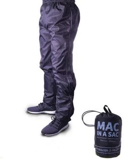 Mac In A Sac Regenbroek - Maat XL - Unisex - Zwart -Regenjas En Paraplu 934x1200