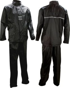 Ralka Regenpak - Senior - Zwart/Antraciet - S